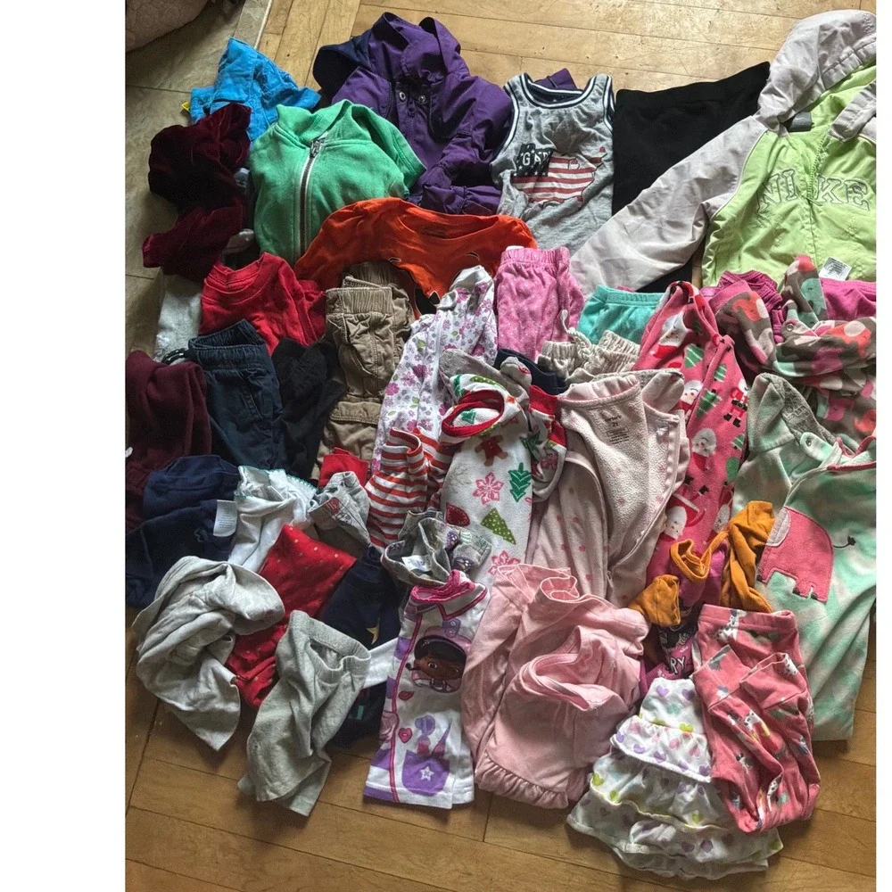 Mixed Toddler Kids Nike Carters Gap Clothing Lot 2T Multi Color